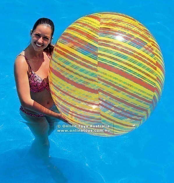 Bestway Striped Beach Ball - 122cm