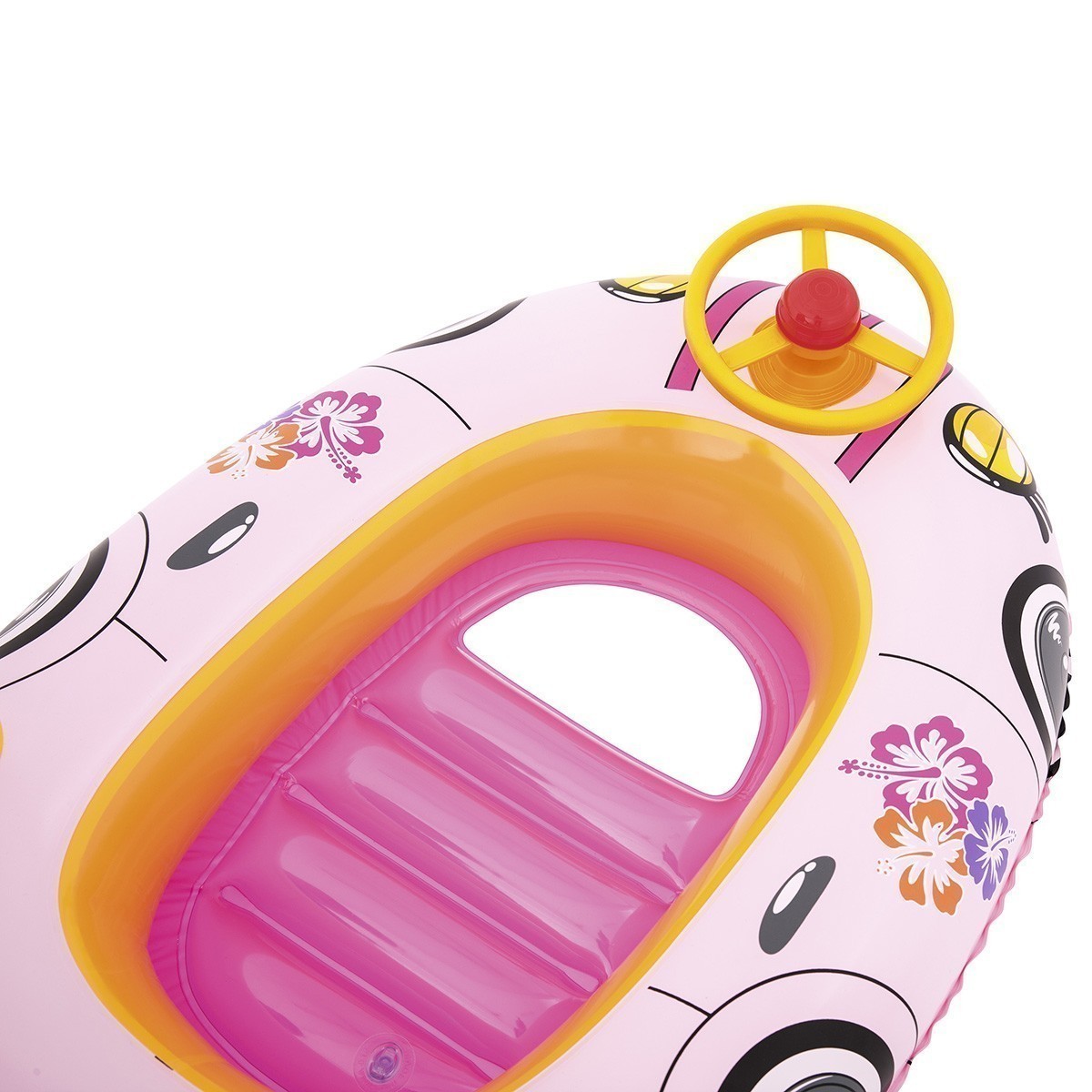 Bestway - UV Careful Kiddie Car Float - Pink