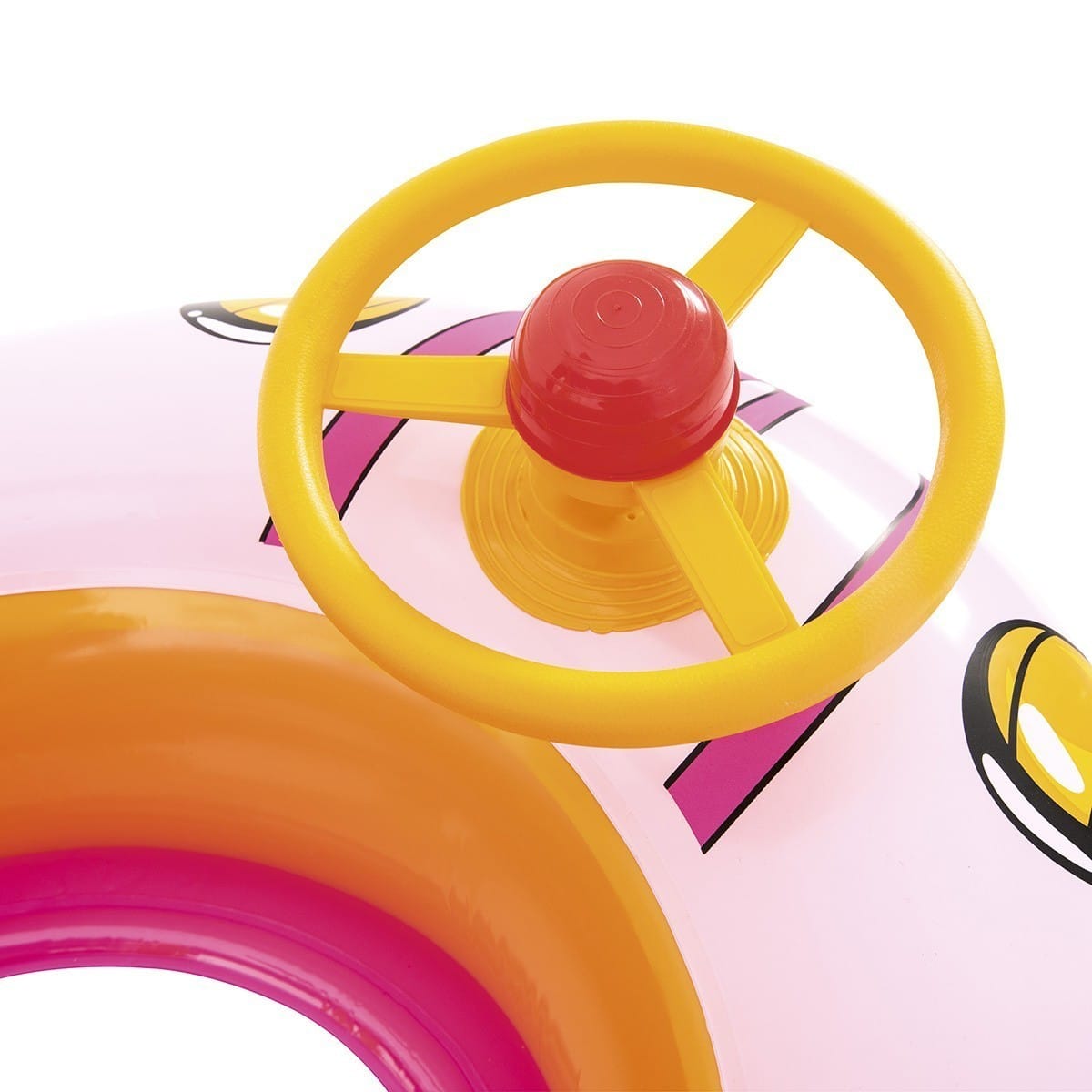 Bestway - UV Careful Kiddie Car Float - Pink