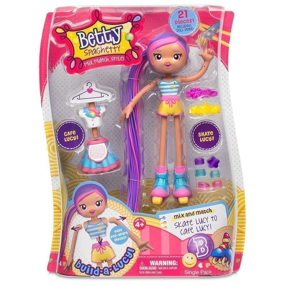 Betty Spaghetty - Mix & Match - Skate Lucy To Cafe Lucy