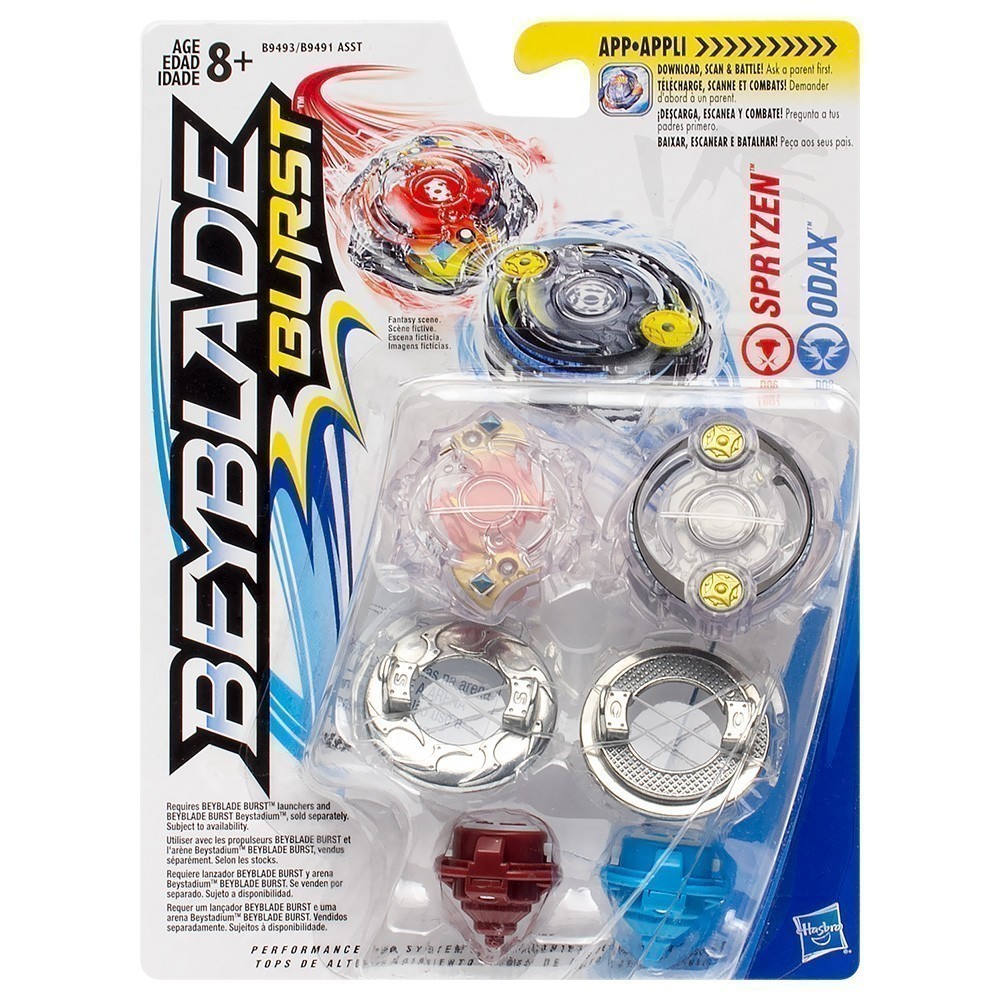 Beyblade Burst - Dual Pack Spryzen and Odax