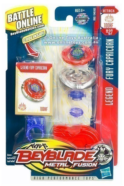 Beyblade Metal Fusion - Attack Spinning Top - Legend Series - Fury Capricorn