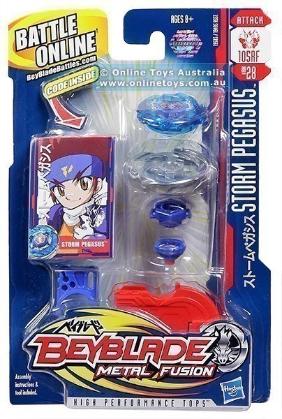 Beyblade Metal Fusion - Attack Spinning Top - Storm Pegasus