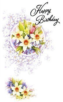 Birthday - Floral Theme
