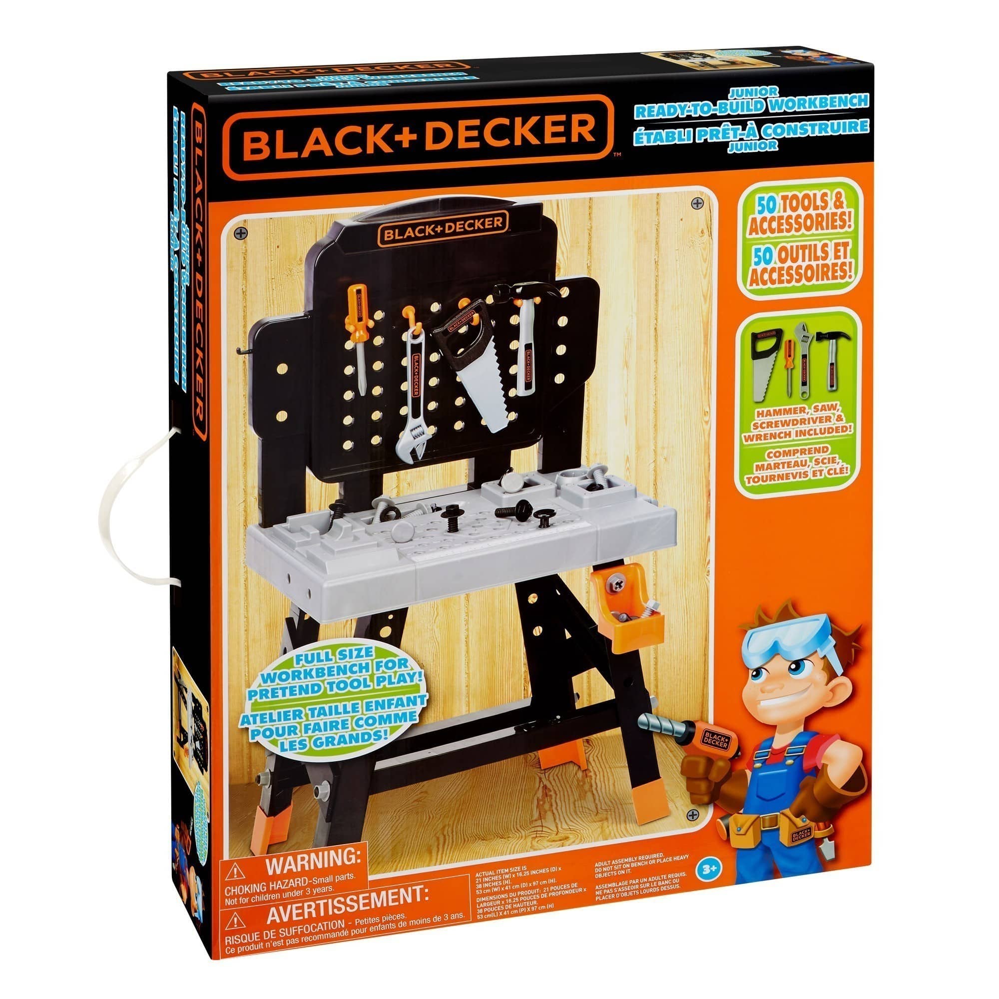  BLACK+DECKER Ready-to-Build Workshop : Toys & Games