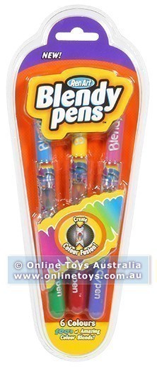 Blendy Pens 6 Colour Pack