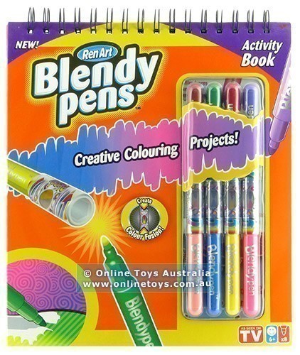 Blendy Pens Activity Book
