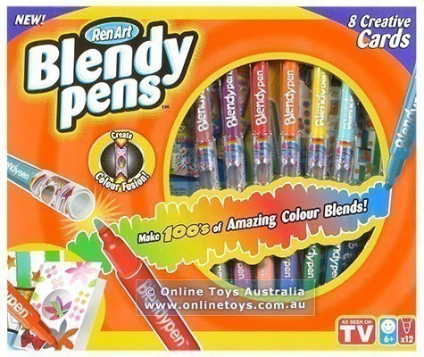 Blendy Pens Creative Cards Boxed Gift Set