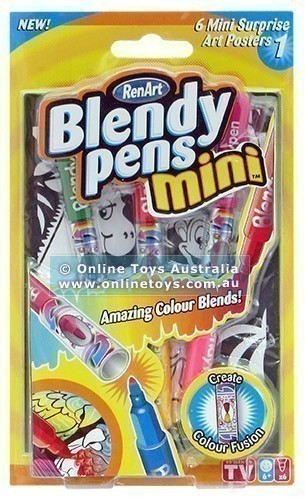 Blendy Pens Mini Surprise Art Posters - Pack 1