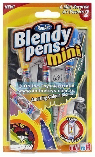 Blendy Pens Mini Surprise Art Posters - Pack 2