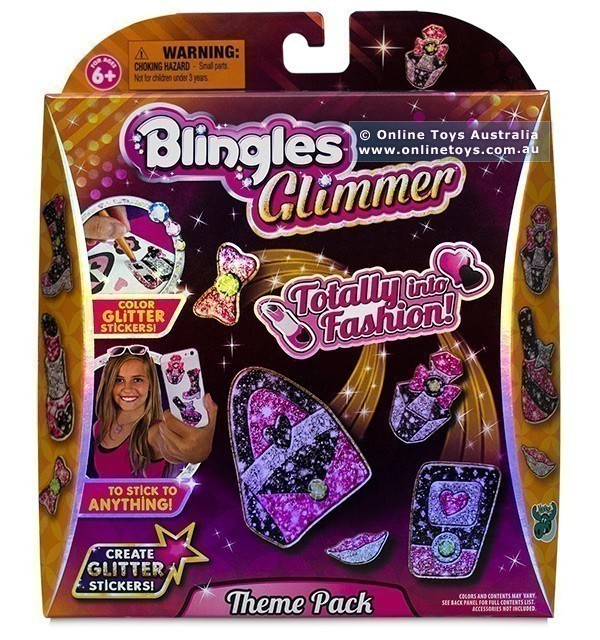Blingles - Glimmer Theme Pack - Totally into Fashion