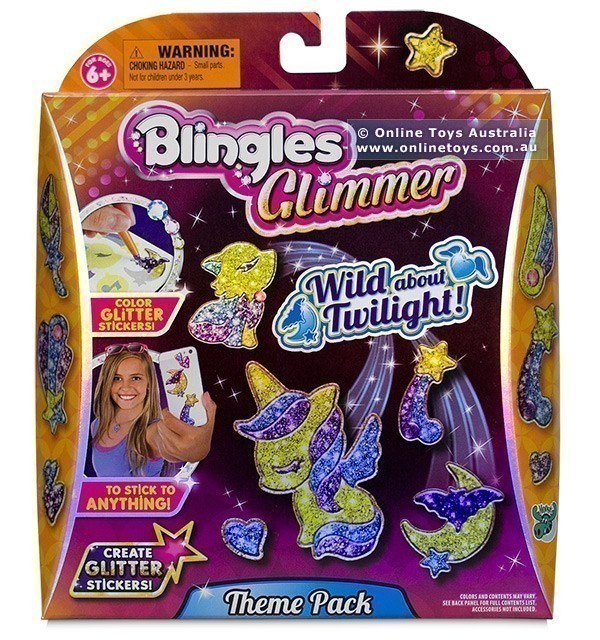 Blingles - Glimmer Theme Pack - Wild about Twilight