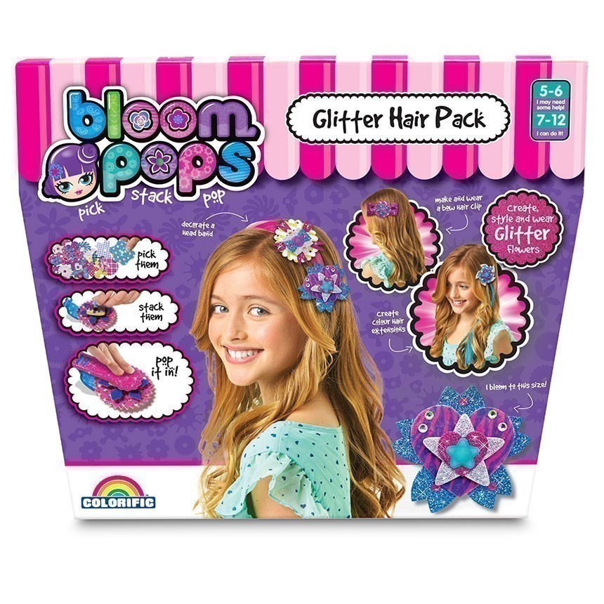 Bloom Pops - Glitter Hair Pack