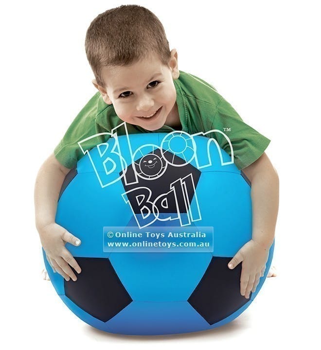 Bloon Ball - 40cm Soccer Blue Black
