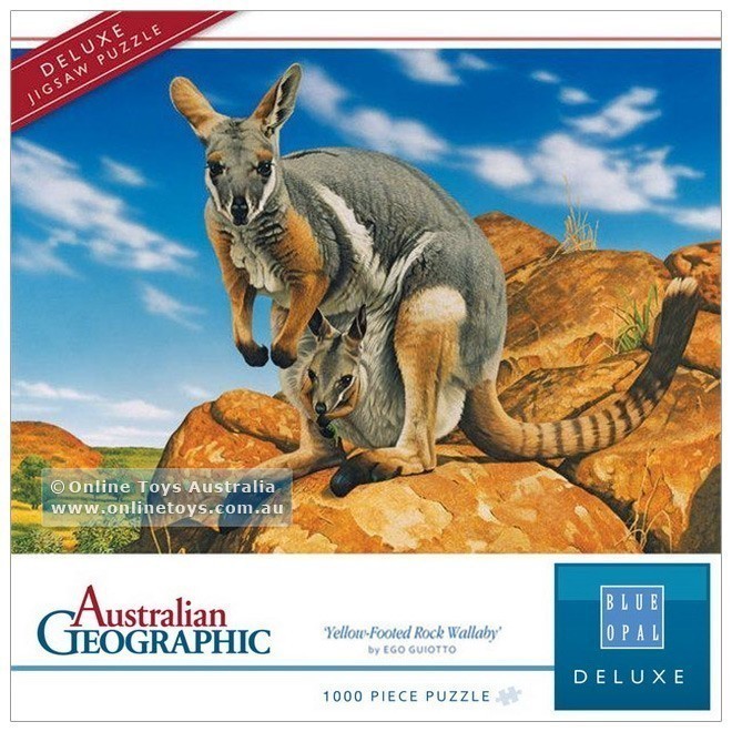 Blue Opal Deluxe - Australian Geographic - 1,000 Piece Wallaby Puzzle