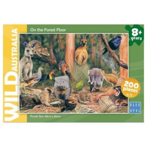 Blue Opal - Wild Australia On The Forest Floor 200 Piece Puzzle