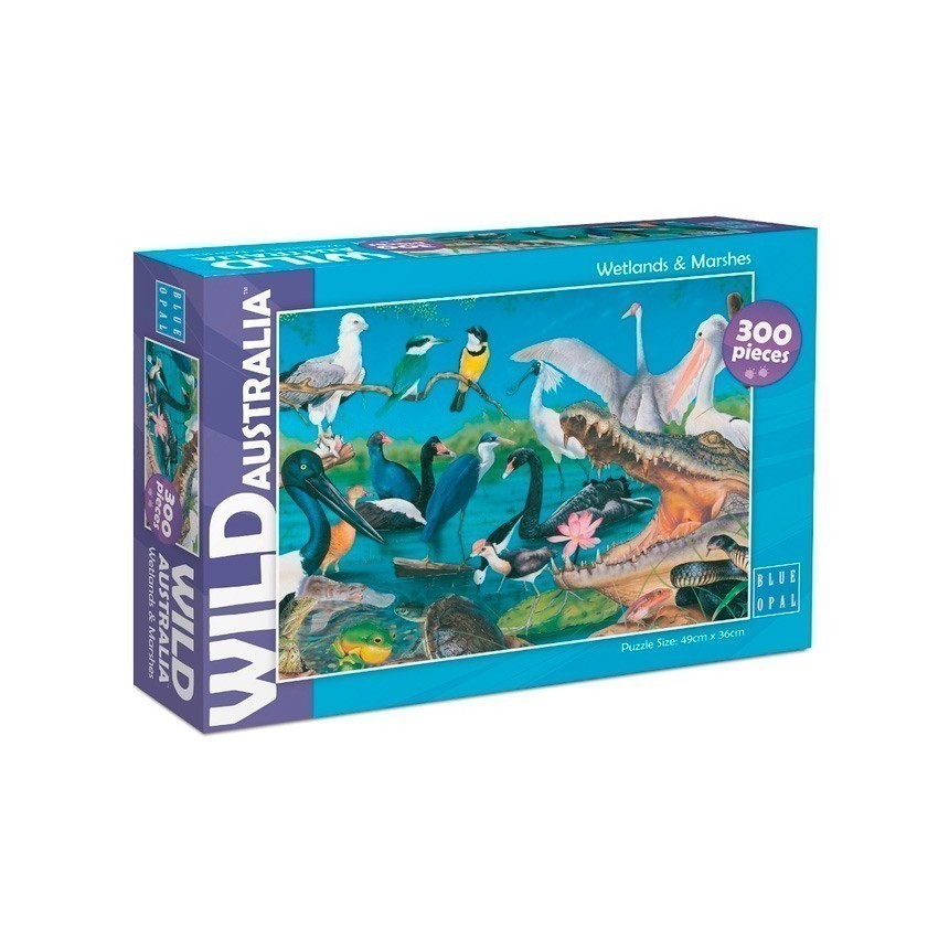 Blue Opal - Wild Australia - Wetlands & Marshes - 300 Piece Puzzle