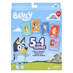 Bluey - 5-in-1 Card Game Set