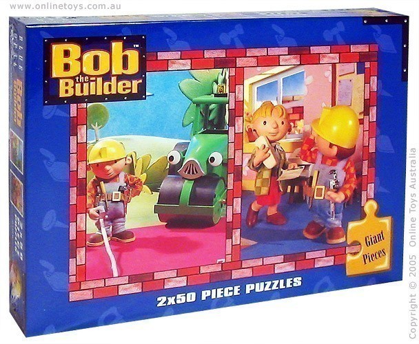 Bob the Builder 2 X 50 Piece Jigsaw Puzzle Online Toys Australia