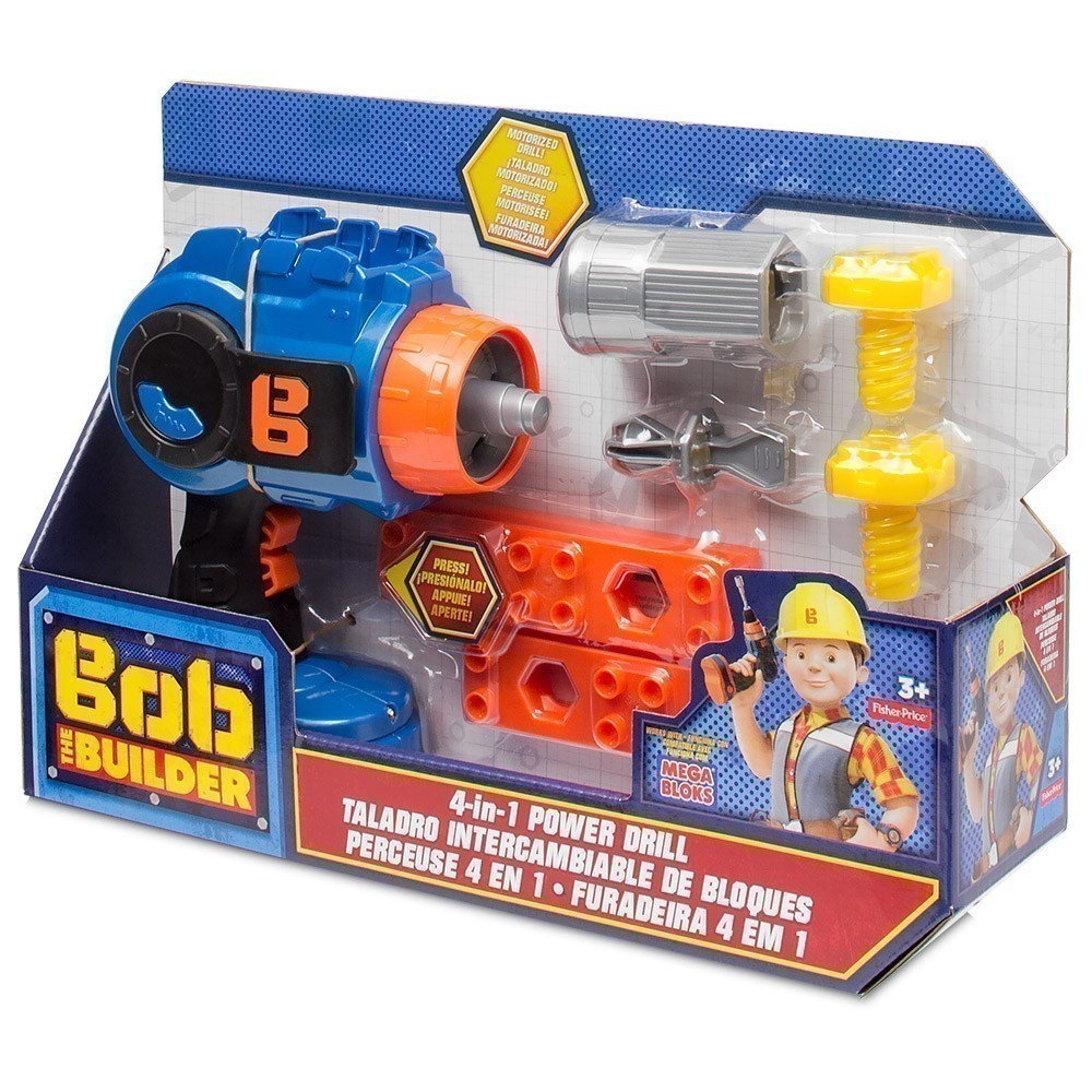 Bob the Builder - 4-in-1 Power Drill