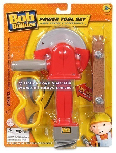 Bob the Builder - Bob\'s Power Tool Set - Power sander and Accessories