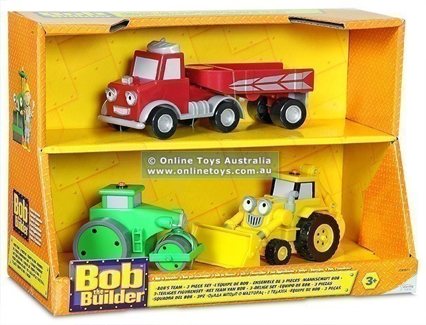 Bob the Builder - Bob's Team - 3 Piece Set