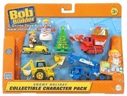 Bob the Builder - Snow Holiday Collectable Character Pack