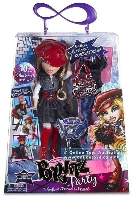 BRATZ Party Cloe Articulated Doll 10th Anniversary NEW IN BOX 10