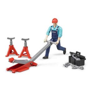 Bruder - BWORLD Figure-Set garage equipment