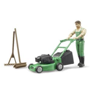 Bruder - Bworld Gardener with Lawn Mower