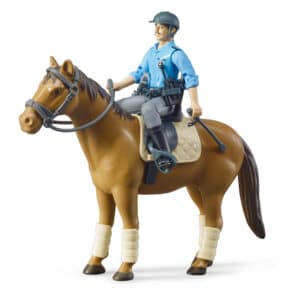 Bruder - Bworld Police Horse & Police Officer