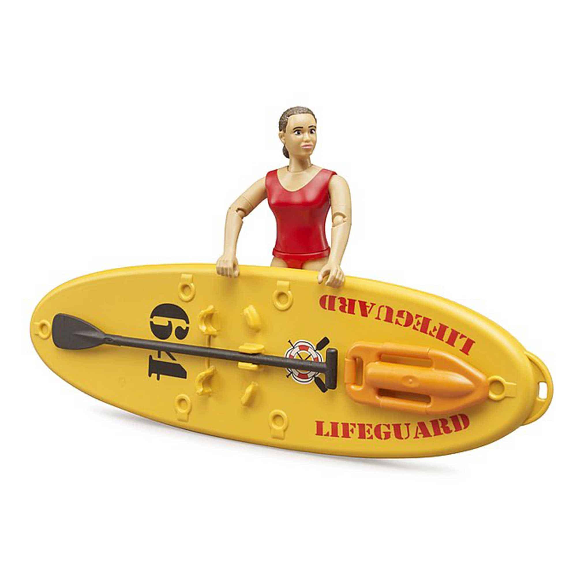 Bruder - EMERGENCY bworld lifeguard with stand-up paddle