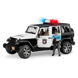 Bruder - Jeep Wrangler Unlimited Rubicon Police Vehicle With Figure