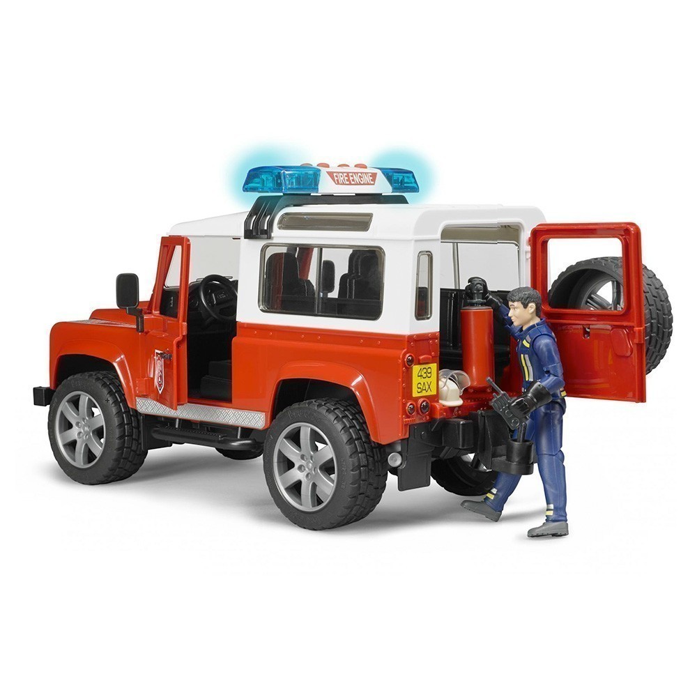 Bruder - Land Rover Defender Fire Response Vehicle