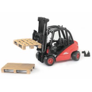 Bruder - Linde Fork Lift H30D with Pallets