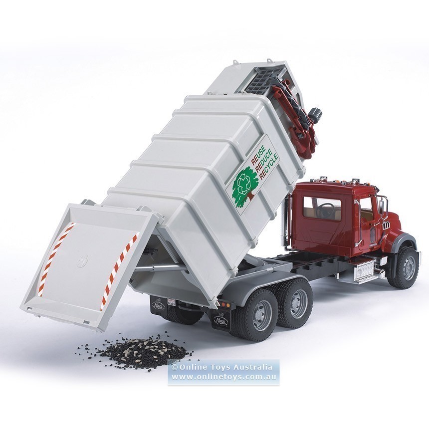 Bruder - MACK Granite Side Loading Garbage Truck