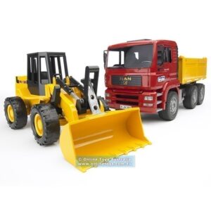 Bruder - MAN TGA Construction Truck with Articulated Road Loader