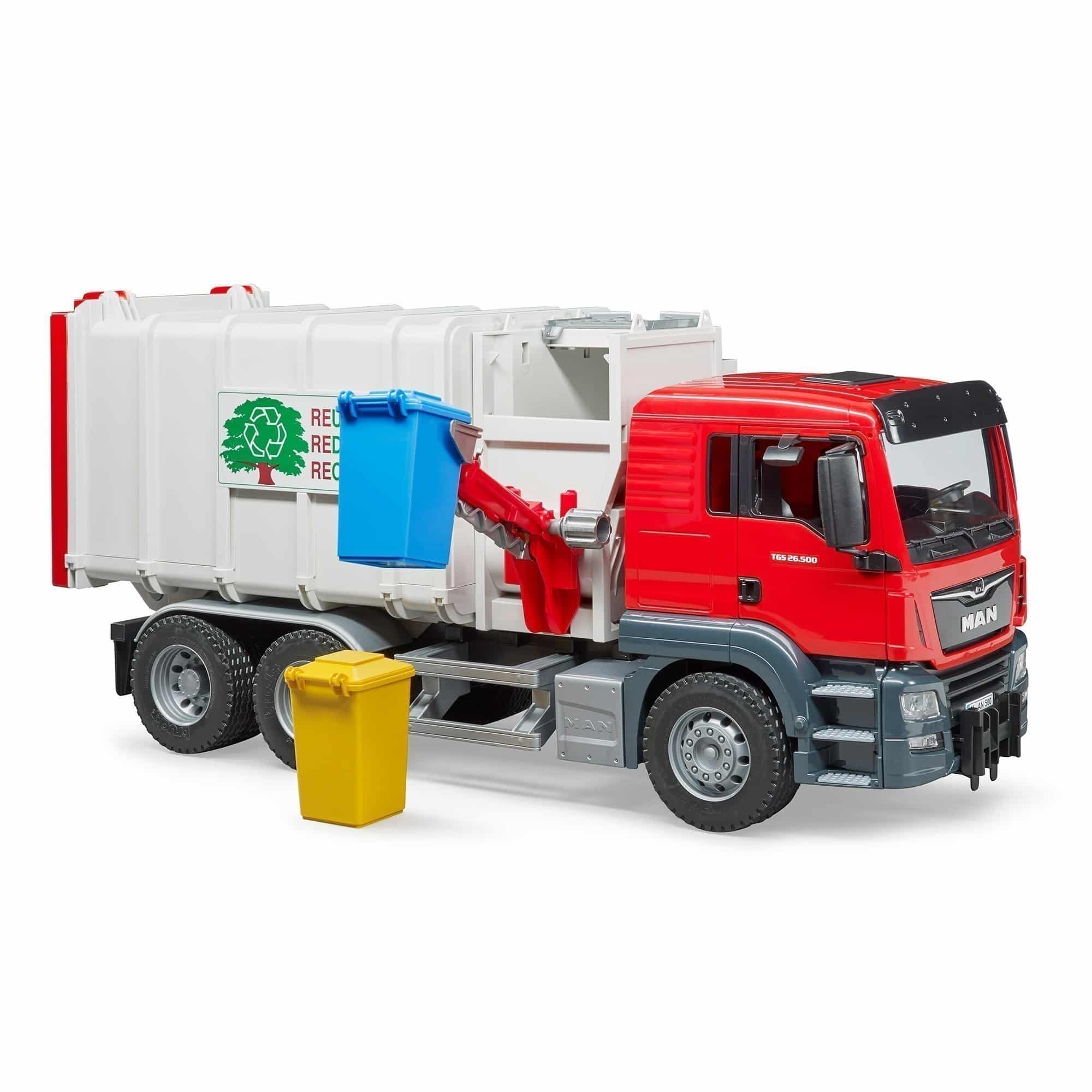 Bruder - MAN TGS Side Loading Garbage Truck