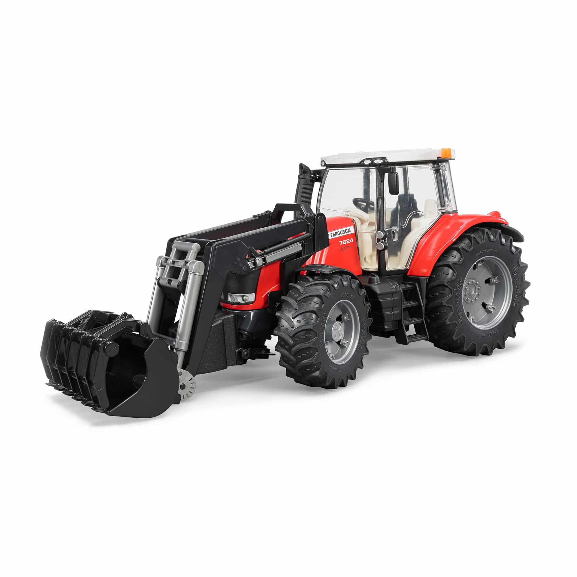 Bruder - Massey Ferguson 7624 with Frontloader