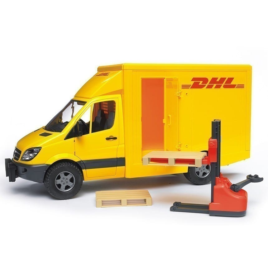 Bruder - MB Sprinter DHL with Forklift