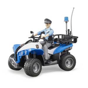 Bruder - Police-Quad with Police officer and accessories