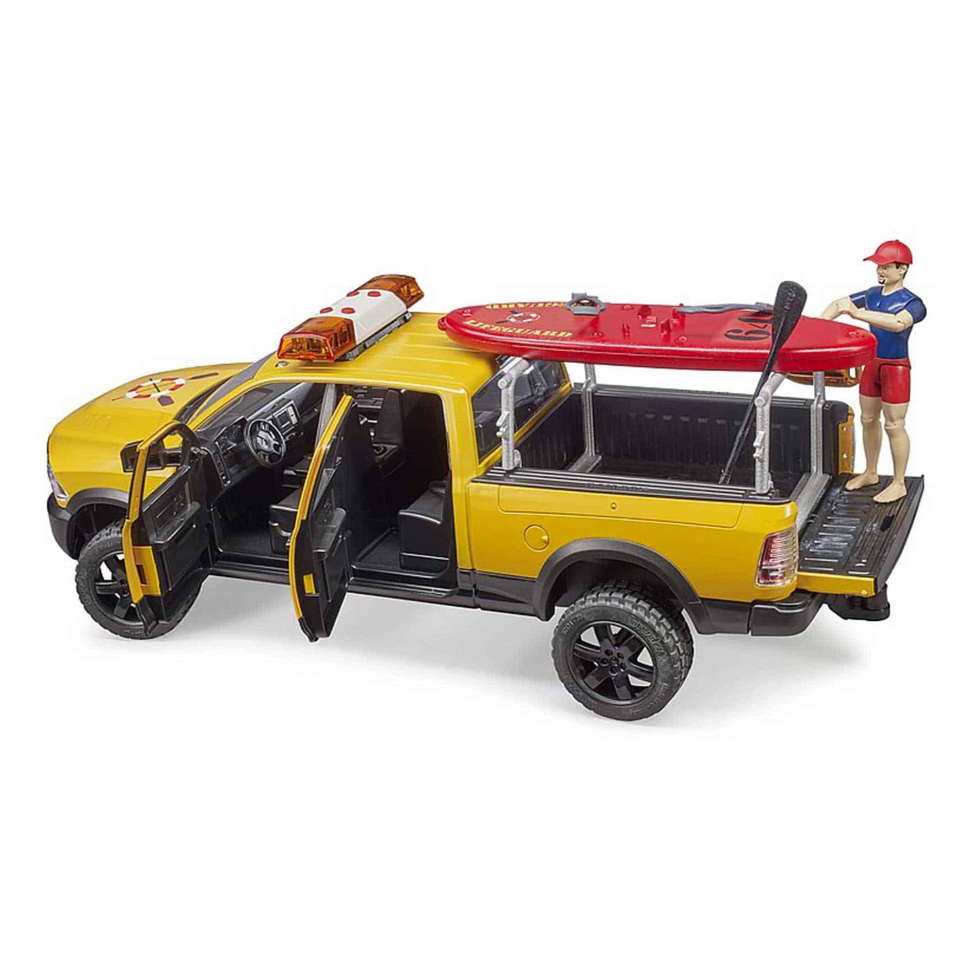 Bruder - RAM 2500 power wagon lifeguard with figure