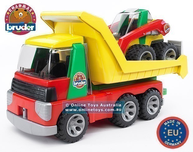 Bruder Roadmax - Transporter with Skid Steer Loader