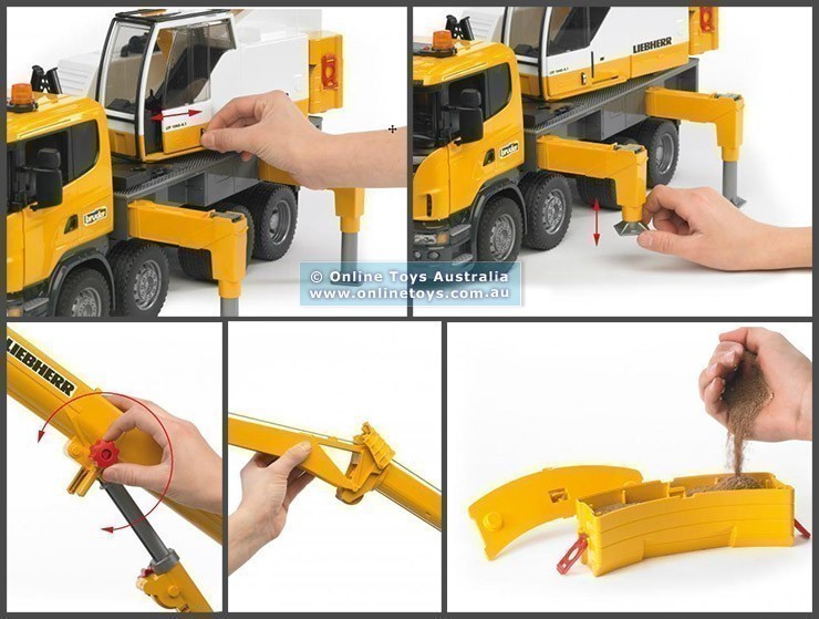 Liebherr crane sales truck