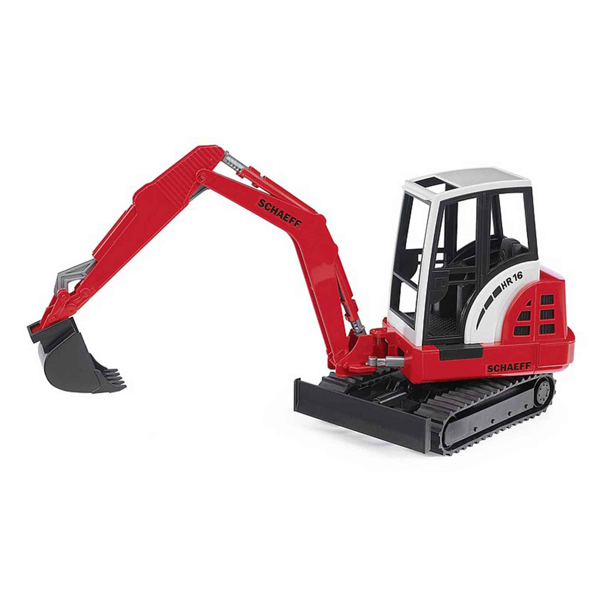 Schaeff Bruder Schaeff HR16 Mini Excavator Construction Digger Toy Kids Model Scale 1:16 4001702024321 