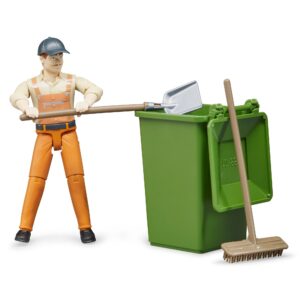 Bruder - Waste Disposal Figure Set