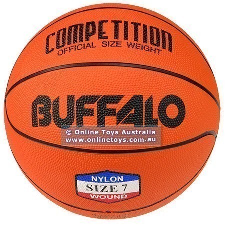 Buffalo - Heavy Duty Rubber Basketball - Size 7