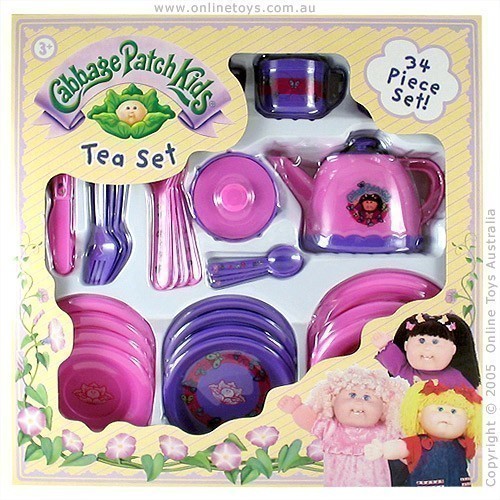 Cabbage Patch Kids - 34 Piece Tea Set
