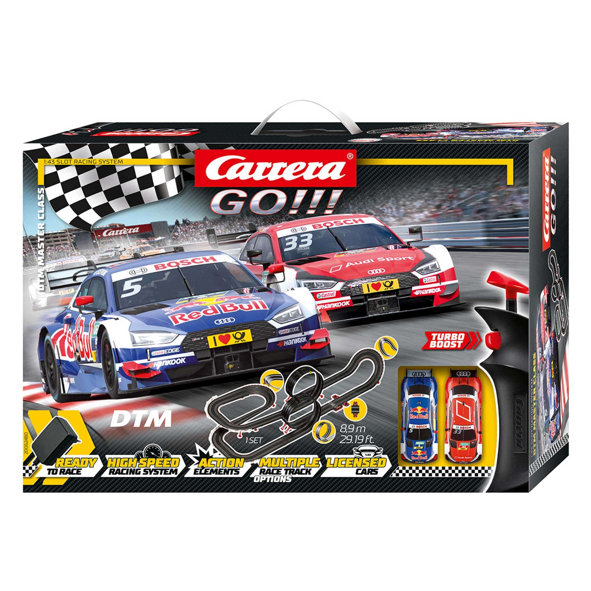 Carrera 62480 GO!!! - DTM Master Class Slot Car Set - Online Toys Australia