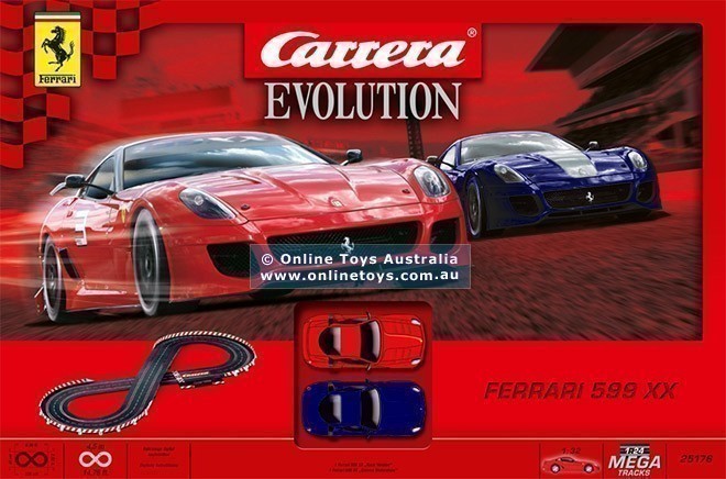 Carrera Evolution - Ferrari 599XX Slot Car Set